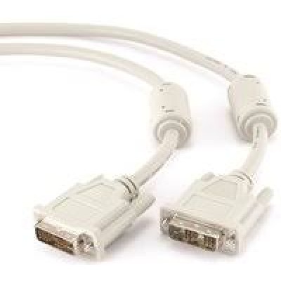 Кабель DVI-DVI Gembird Single, 1,8м, (CC-DVI-6C), white