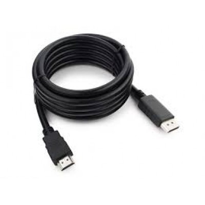 Кабель DisplayPort - HDMI Cabelexpert, черный, экран 3м (CC-DP-HDMI-3M)