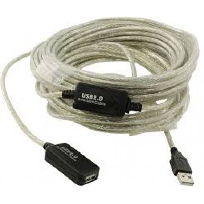 Кабель USB - удлинительный активный VCOM (VUS7049-15м) 15м