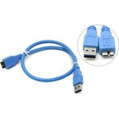 Кабель USB 3.0 AM-->micro-B 5bites <UC3002-005>, 0.5m