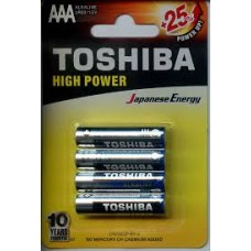 Элемент питания TOSHIBA  LR03 4BP Alkaline