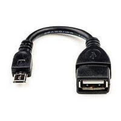 Кабель OTG USB A - microUSB 5P 5bites UA-AF-MICRO5-OTG, 0.1м