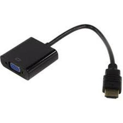 Переходник HDMI (M) -> VGA (15F) 5bites AP-020