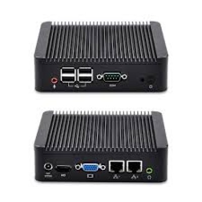 Платформа Quotom Q107S (S07) Celeron 1007U/2GB/8GB-mSATA/VGA-HDMI/COM/2XGbit/Fanless