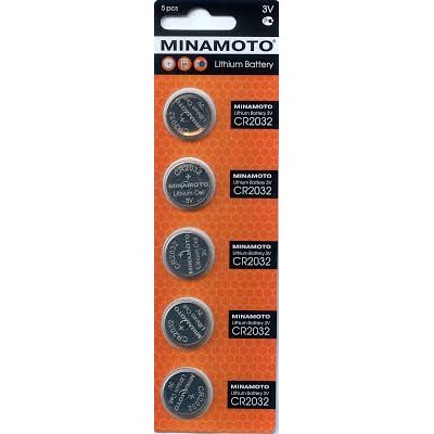 Элемент питания MINAMOTO CR2032 5/card
