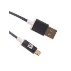 Кабель USB 2.0 AM-microBM 5P ACD BLACK ACD-U922-M1B, 1,2м