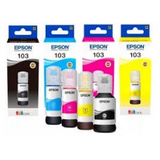 чернила оригинальные Epson 103 (L3100/L3110/L3150), 65 мл, Cyan