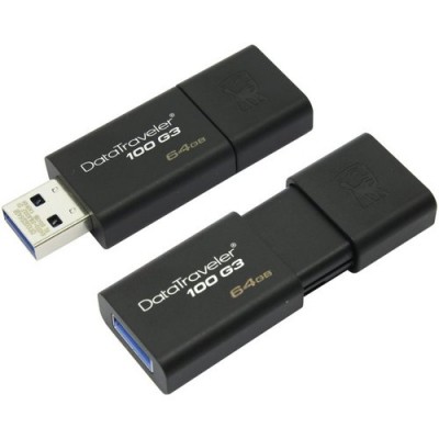 USB Flash 64 GB Kingston DataTraveler 100 G3  DT100G3/64GB USB 3.0