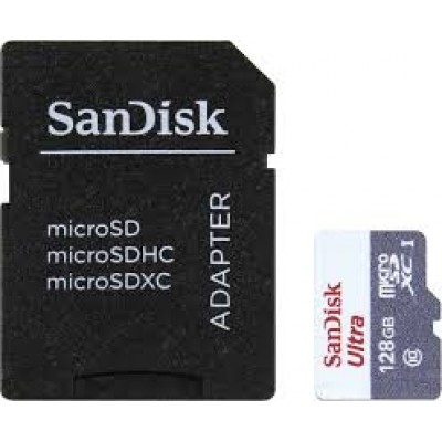Модуль Micro SDXC 128 GB SanDisk Class 10 UHS­I U1 SDSQUNS-128G-GN6MN