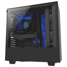 Корпус NZXT H500 BLACK/BLUE без  БП