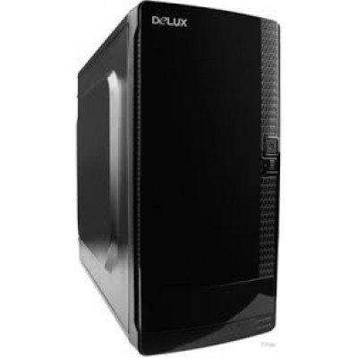 Корпус Delux DW301, 500W, mATX, Black 12см USB3.0