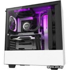 Корпус NZXT H510I BLACK WHITE БП