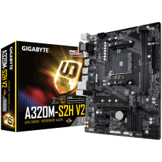 Материнская плата GigaByte GA-A320M-S2H V2, AM4, mATX
