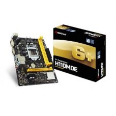 Материнская плата BIOSTAR H110MDE v.7.x, LGA1151, mATX