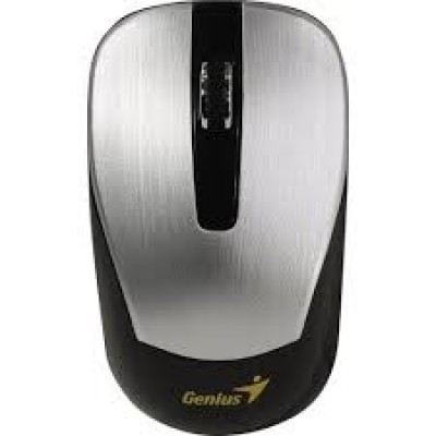 Мышь Genius ECO-8015, встроенный аккумулятор, Silver