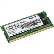 Оперативная память SO-DDR-3 4GB PC-12800 Patriot [PSD34G1600L2S]