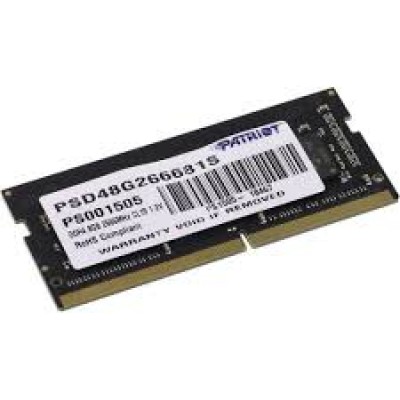 Оперативная память SO-DDR-4 8GB PC-21300 Patriot [PSD48G266681S]