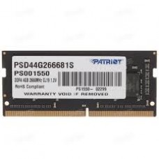 Оперативная память SO-DDR-4 4GB PC-21300 Patriot [PSD44G266681S]