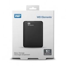 Внешний жесткий диск 2.5" 1TB WD Elements SE [WDBEPK0010BBK-WESN] USB3.0 Black