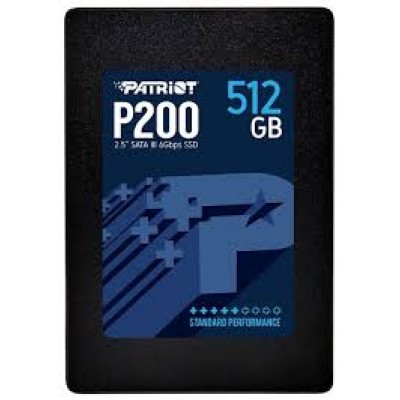 Накопитель SSD Patriot 512Gb P200 [P200S512G25]  2,5" SATA III