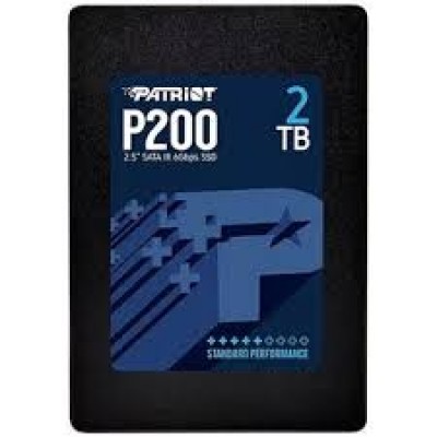 Накопитель SSD Patriot 2TB P200 [P200S2TB25]  2,5" SATA III